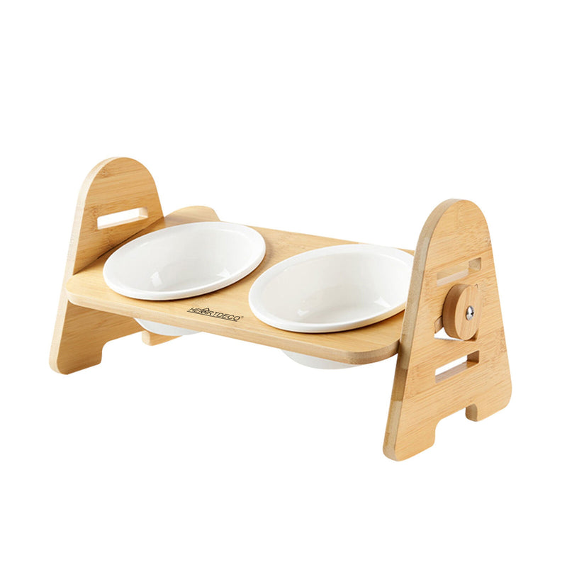 Elevated Pet Bowl Set