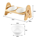 Elevated Pet Bowl Set