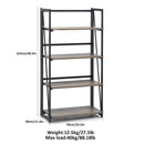 Four Tier Folding Bookshelf Display Rack 125cm x 59cm