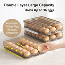 Automatically Rolling Egg Storage Box