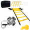 Soccer Training Speed Cone Agility Ladder Kit