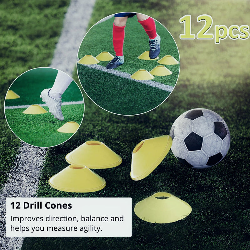 Soccer Training Speed Cone Agility Ladder Kit