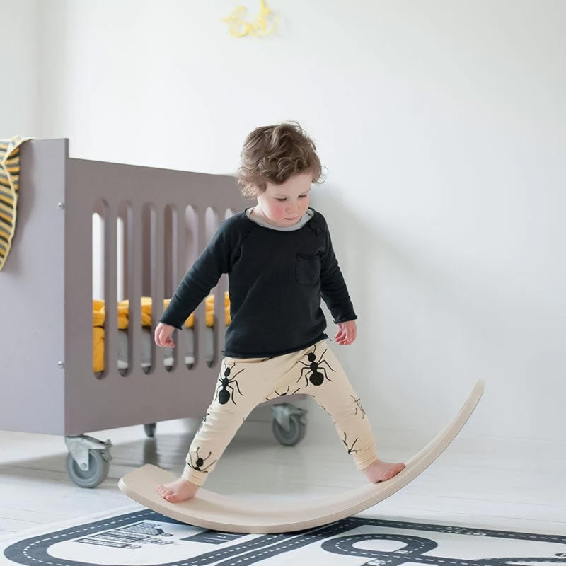 Wooden Wobble Balance Board for Kids