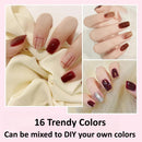 16 Colors DIY Nail Art UV Light Solid Creamy Nail Gel Polish - Oil Painting