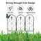 55cm Wide Metal Garden Fence Panel-5Pcs Pack