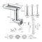 Meat Grinder Attachment Set for Heartdeco Stand Mixer