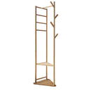 Triangular Bamboo Coat Rack