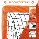 2PCs Foldable Soccer Goal Nets