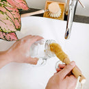 5PCs Bamboo Dish Cleaning Brush Set