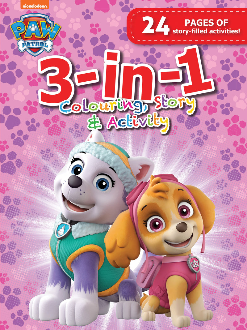 PAW PATROL (PINK)  - 3-IN-1