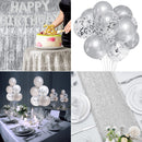 29PCs Party Decoration Pack Balloons Table Runner Foil Curtain