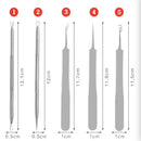 5Pcs Acne Pimple Blackhead Remover  Tool Set