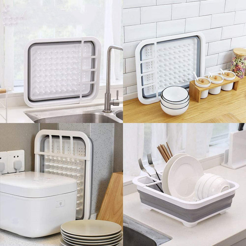 Collapsible Dish Draining Rack