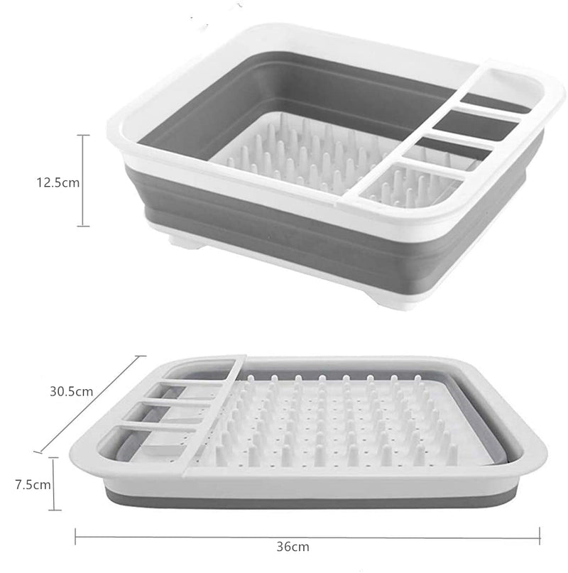 Collapsible Dish Draining Rack