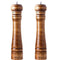 Oak Wood 10" Manual Pepper Grinders Mills Set