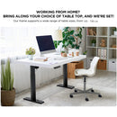 Electric Dual Motor Rise Up Desk Frame