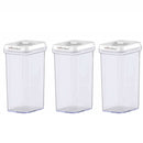 3Pcs 1.2L Airtight Food Containers