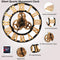 Wooden Silent Quartz Wall Clock 40cm