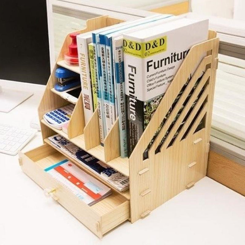 DIY Desk Organizer with Drawer (Clearing Item)