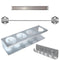 Steel Pegboard Accessories 4Pcs Set