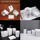 5Pcs Resin Bathroom Tumbler Accessories Set