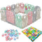 Baby Playpen Activity Center Play Yard 14Pcs Set