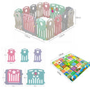 Baby Playpen Activity Center Play Yard 14Pcs Set