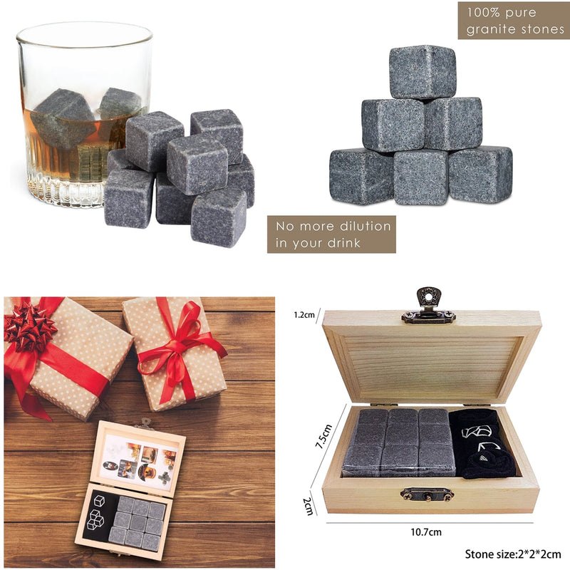 Whiskey Stones Gift Set