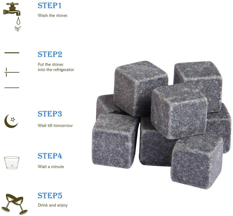 Whiskey Stones Gift Set