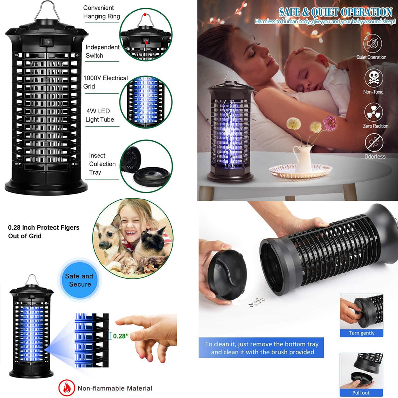 UV Lamp Mosquito Insect Zapper Killer (Clearing Item)