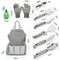 9Pcs Planting Hand Tool Set with Storage Bag