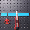 Steel Pegboard Accessories - 2Pcs Strong Magnetic Bars Set