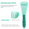 Detangling Paddle Hair Brush Styling Comb 4Pcs Set