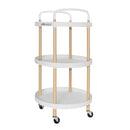 3 Tier Rolling Cart Storage Trolley