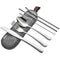 7Pcs Camping Silverware Cutlery Set