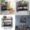 Wall-Mounted Wine Bottle Display Shelf Glass Holder