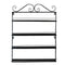 4-Tier Mounted Iron Wire Herb Spice Rack