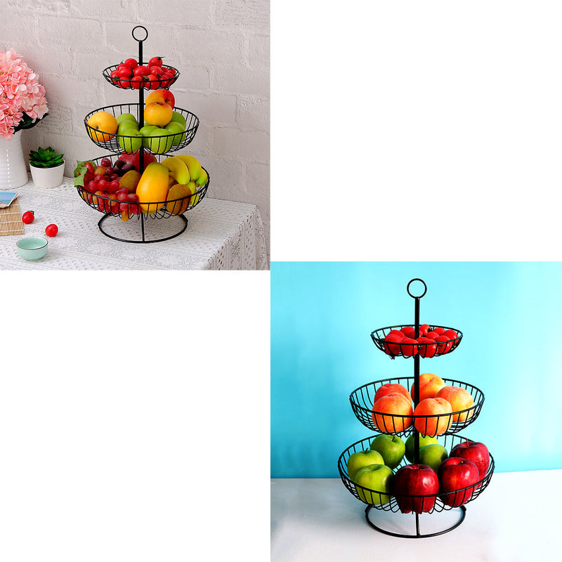 3-Tier Countertop Fruit Basket