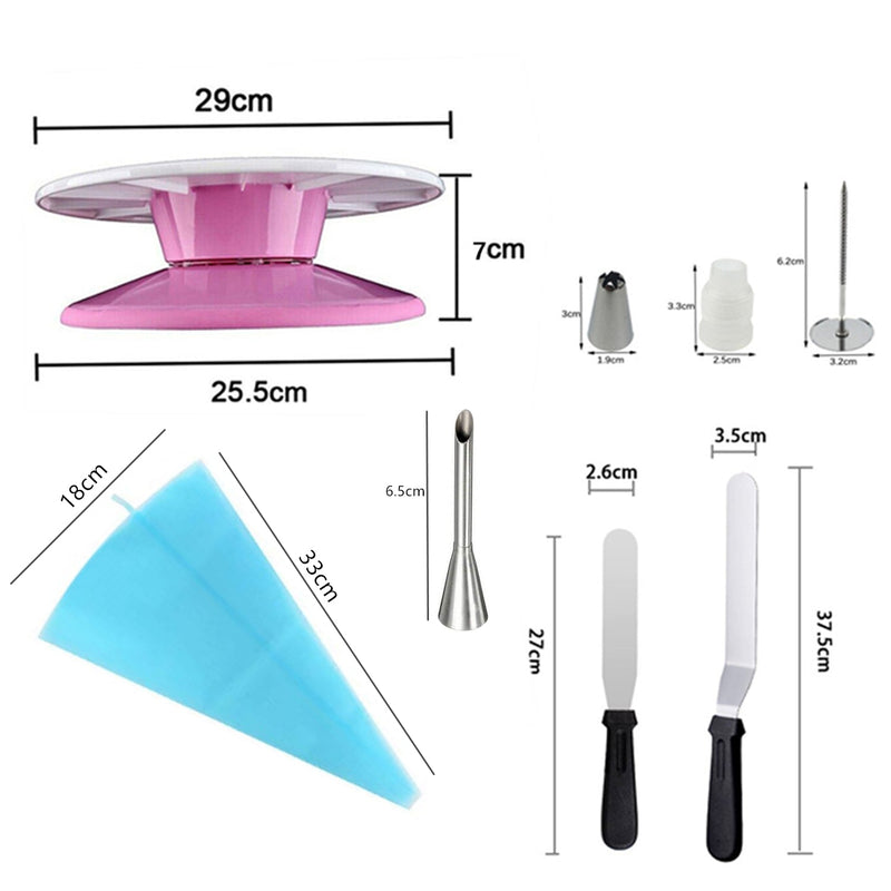 32 in 1 Turntable & Cake Decorating Accessories Set