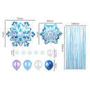 68Pcs Snowflake Balloon Party D??cor Pack