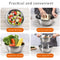 3Pcs Strainer Colander Mixing Bowl Set