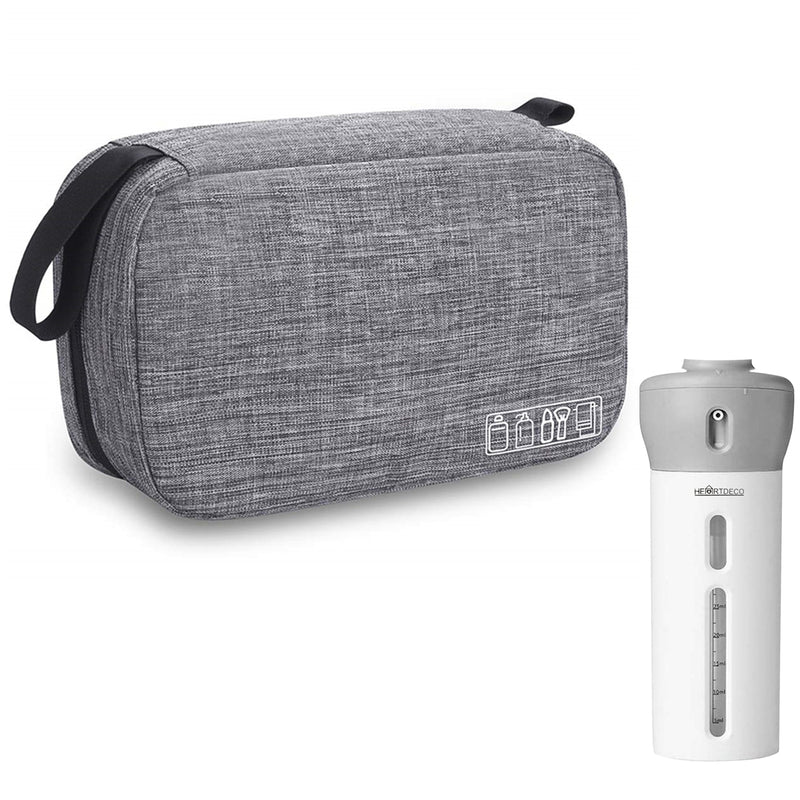 4 in 1 Travel Bottle & Toiletry Bag Set