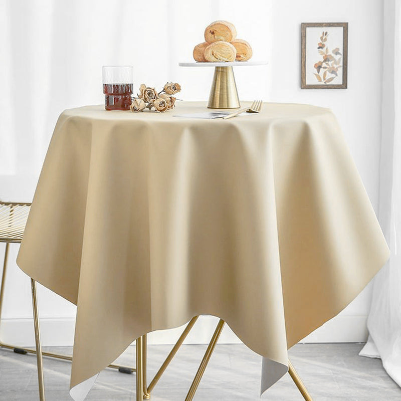 Soft PU Leather Tablecloth