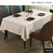 Soft PU Leather Tablecloth