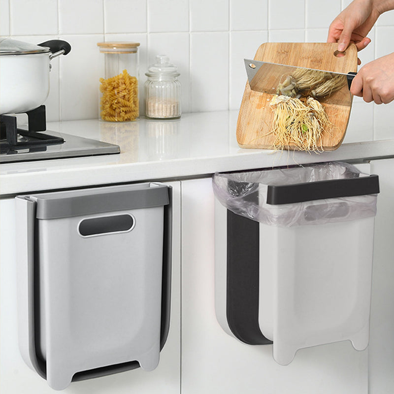 Collapsible Kitchen Cupboard Hanging Bin