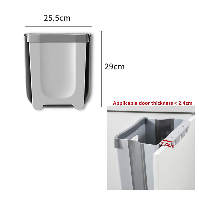 Collapsible Kitchen Cupboard Hanging Bin