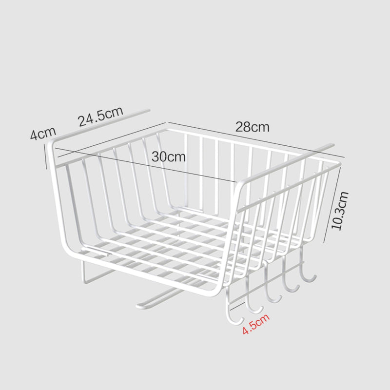 Under Shelf Hanging Organizer Basket