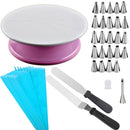 35 in 1 Turntable & Cake Decorating Accessories Set