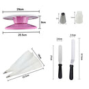 35 in 1 Turntable & Cake Decorating Accessories Set