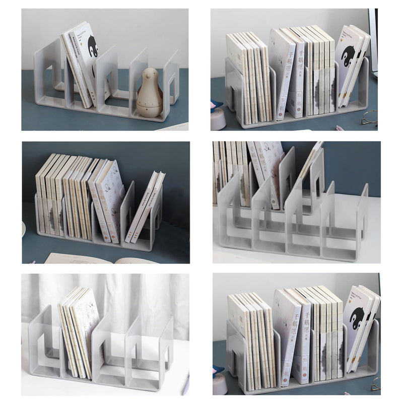 Desk File Sorter Book Holder - 4PCs Pack